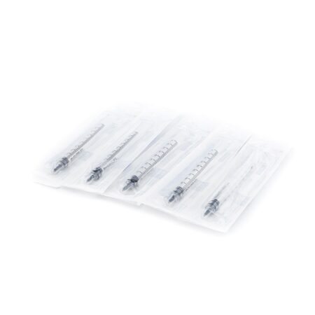 5 1 ml syringes