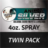 ANIMAL SILVER SPRAY 4oz SPRAY TWIN PACK